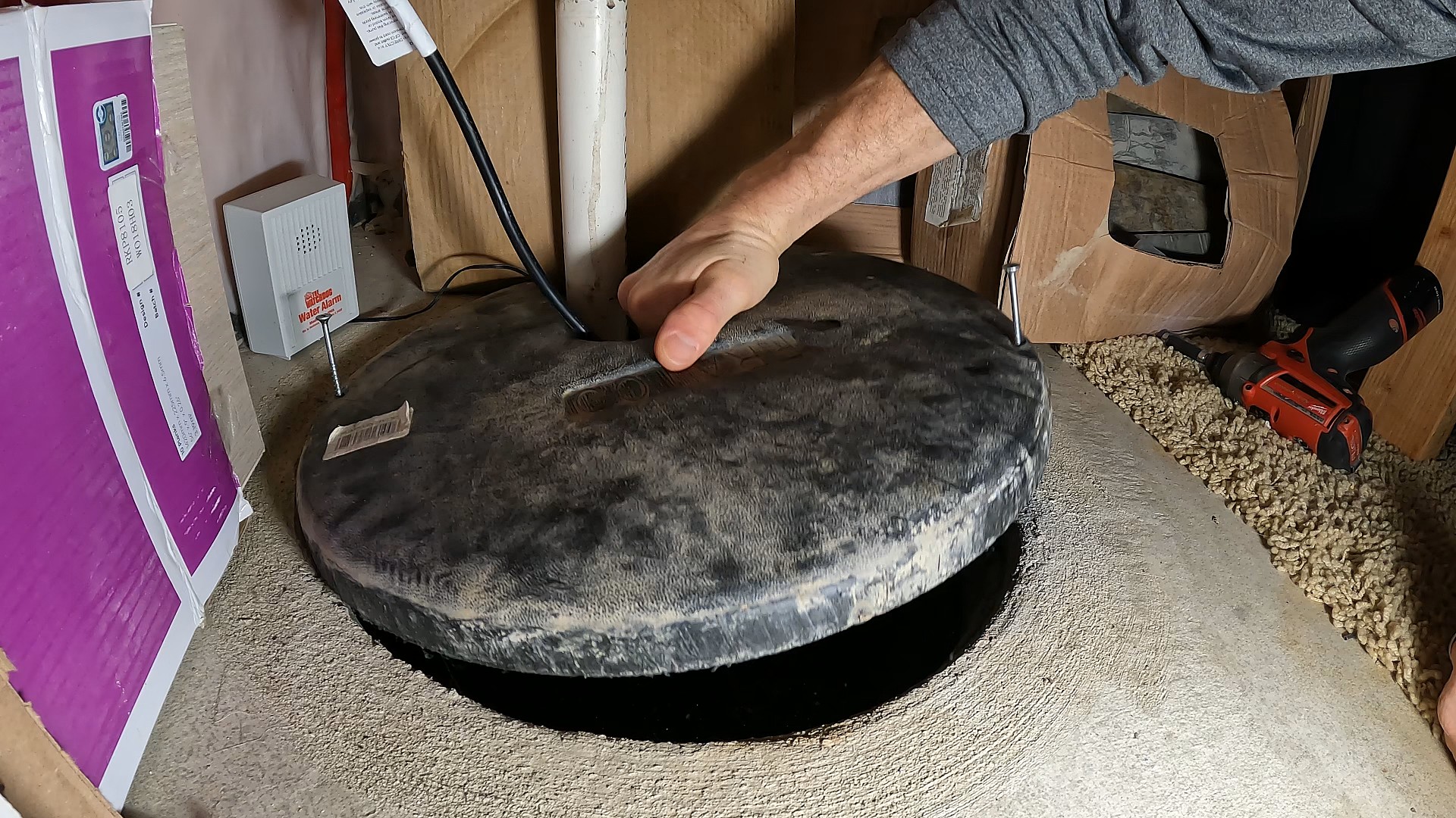 Removing Sump Cover