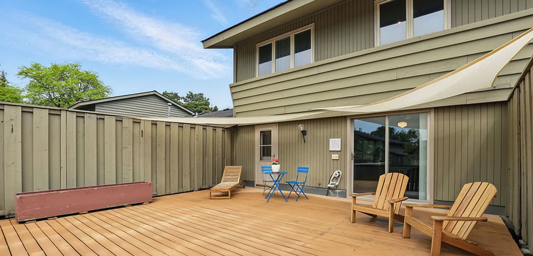 166 Windsor Slider Deck