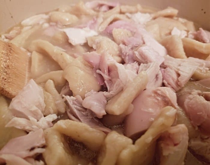 Simple chicken and dumplings