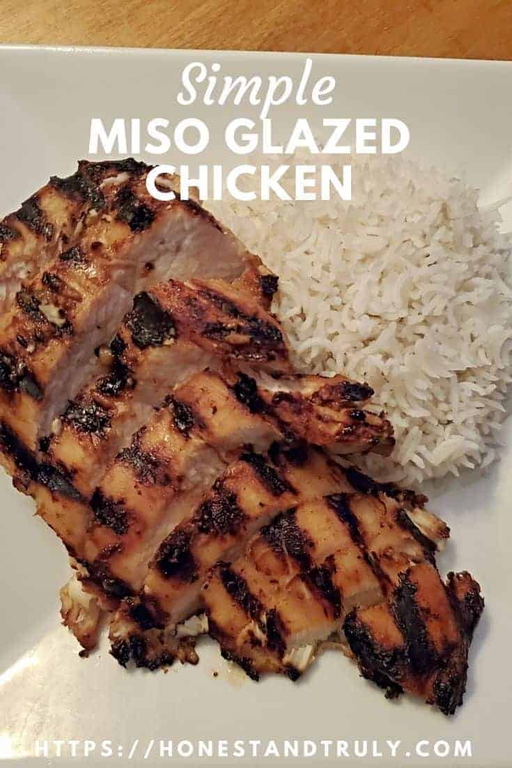 Easy miso glazed chicken recipe