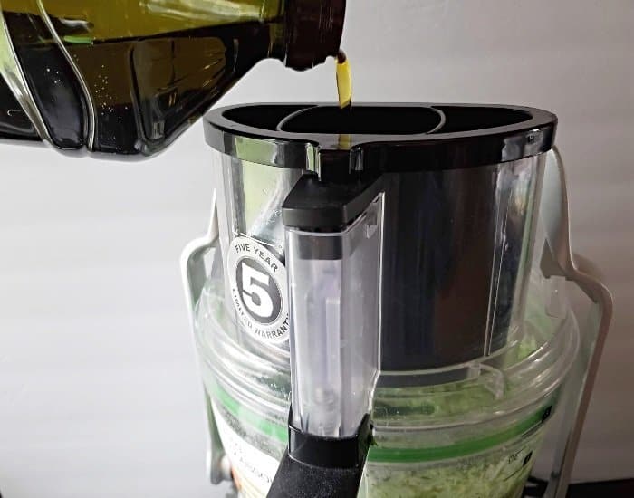 Drizzle in olive oil