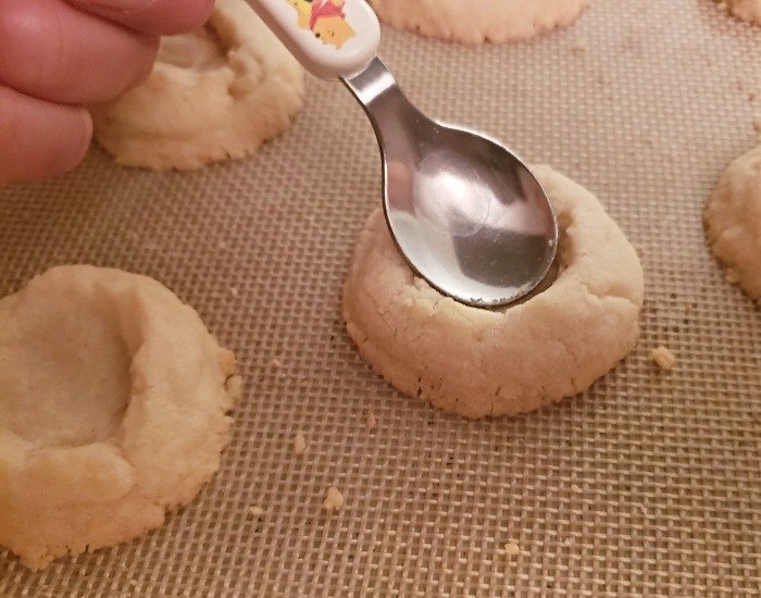 Use spoon after baking