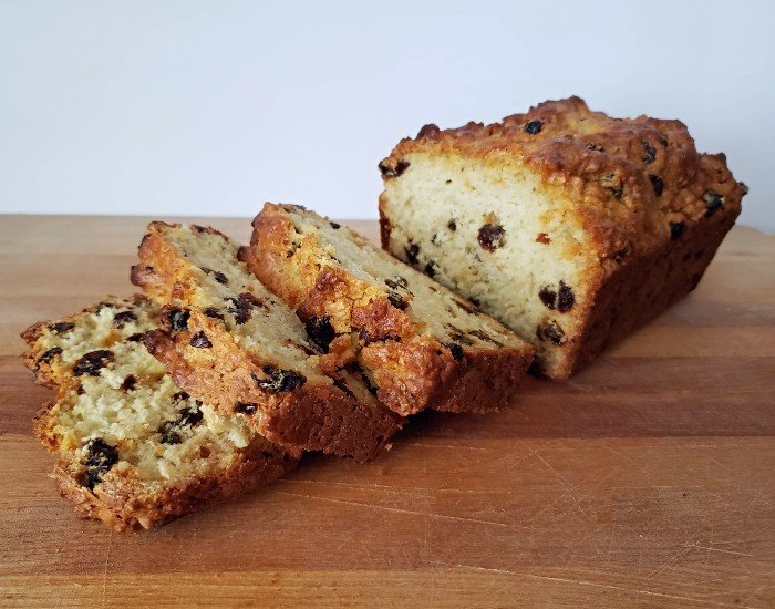Slices of Irish soda bread