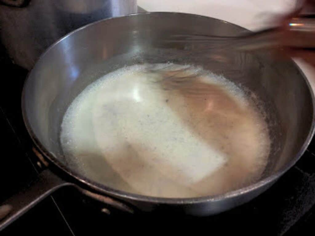 Image shows scalding cream.