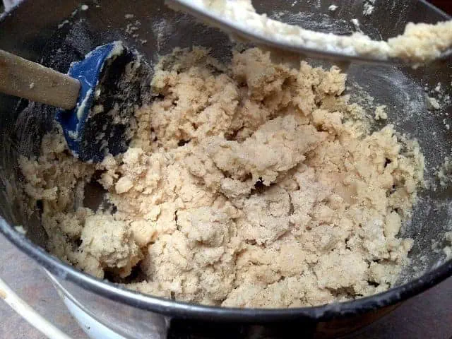 Crumble cookie dough, but it is what you want