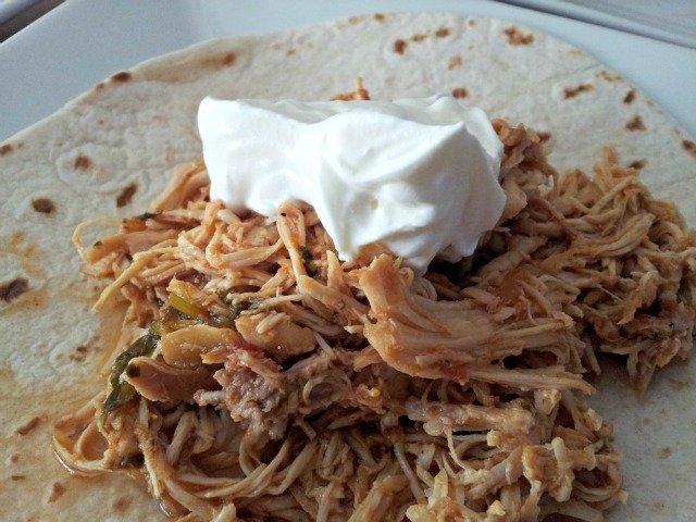 Tomato lime chicken ready to eat