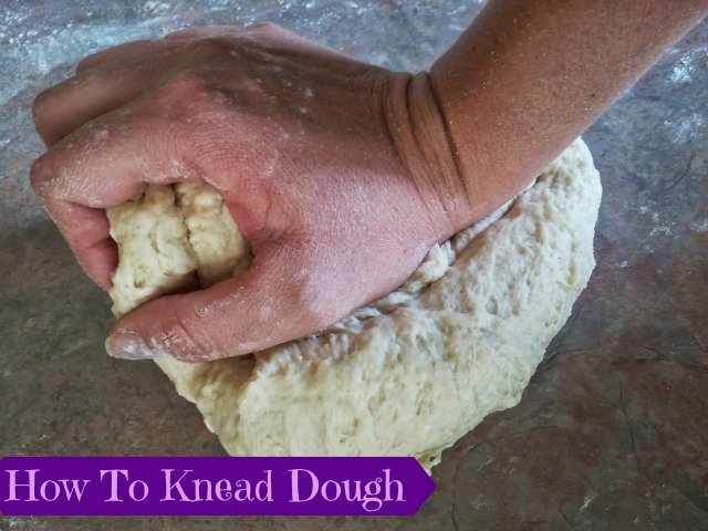 How to knead dough tutorial