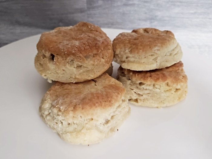 Plate of biscuits