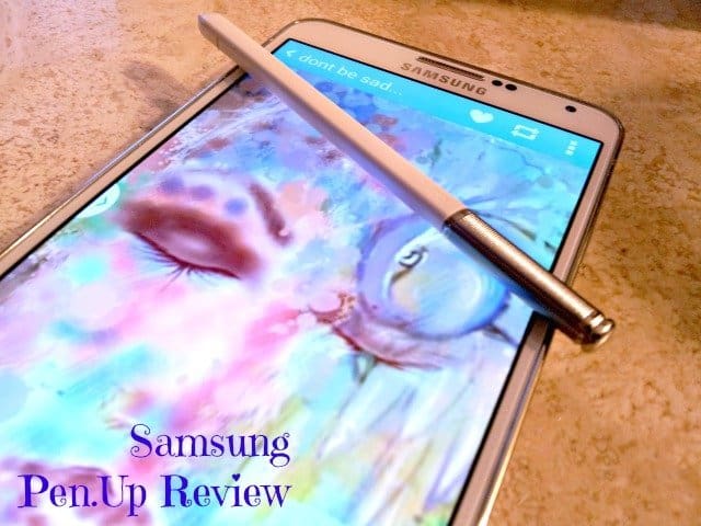 Samsung Pen.Up artwork example