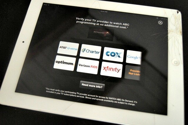 Cable partners that will allow you to watch ABC online