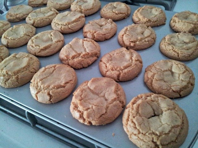 Perfectly baked treasure box cookies have cracked tops and are lightly browned
