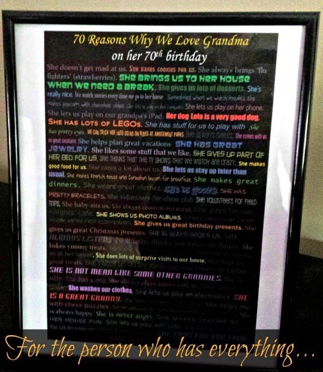 This easy DIY gift looks like it was an expensive custom print, but it's an easy DIY project using your home printer