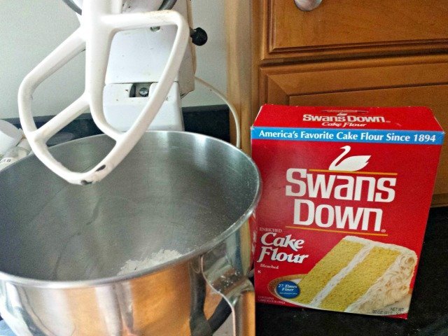 USe cake flour when you want to make a special light and fluffy cake