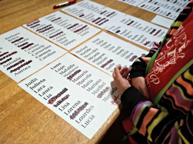 Choosing a Spanish name at El Lago del Bosque