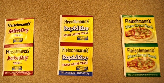 Fleischmann's three varieties of yeast