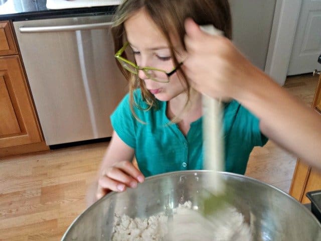 Baking with kids