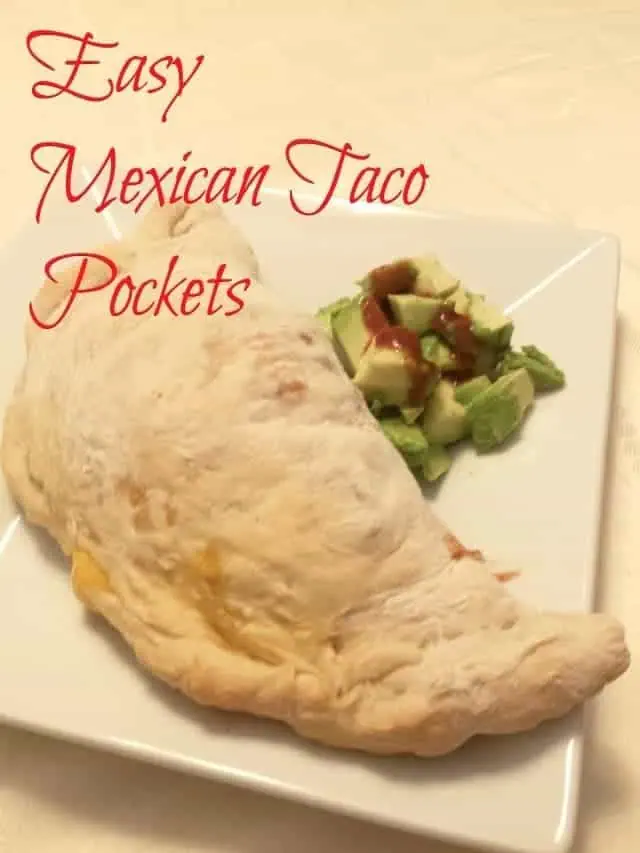 Super easy recipe for Mexican taco pockets