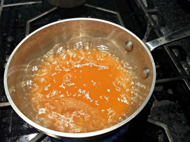 Reducing the apple cider