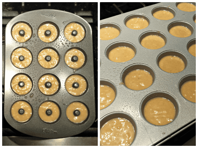 Two ways to make baked donuts