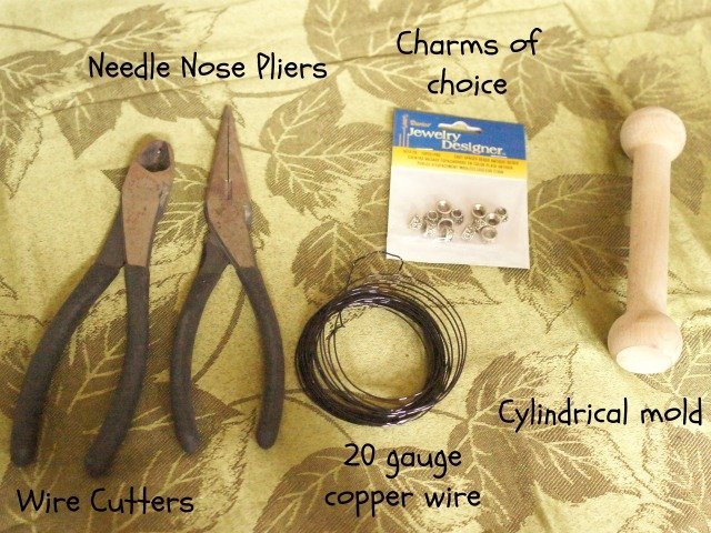 tools to make wine charms