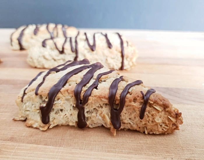 Delicious mocha scones