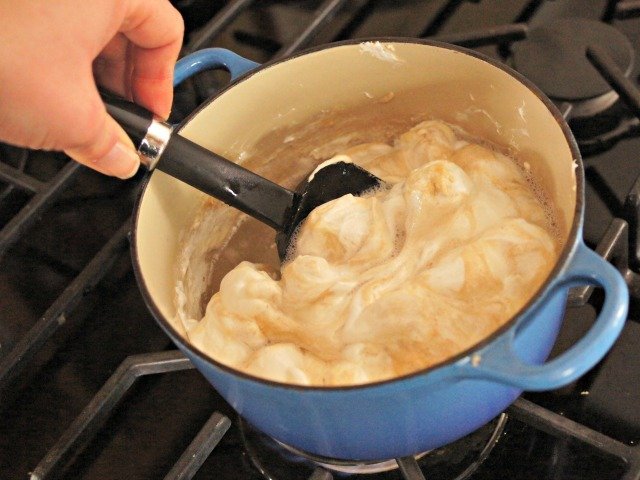 Melting marshmallows