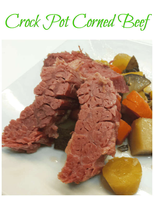 Crock pot corned beef recipe