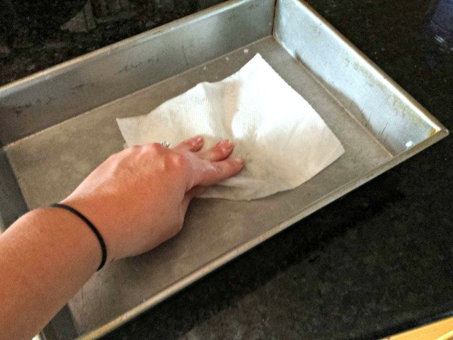 Grease your pan