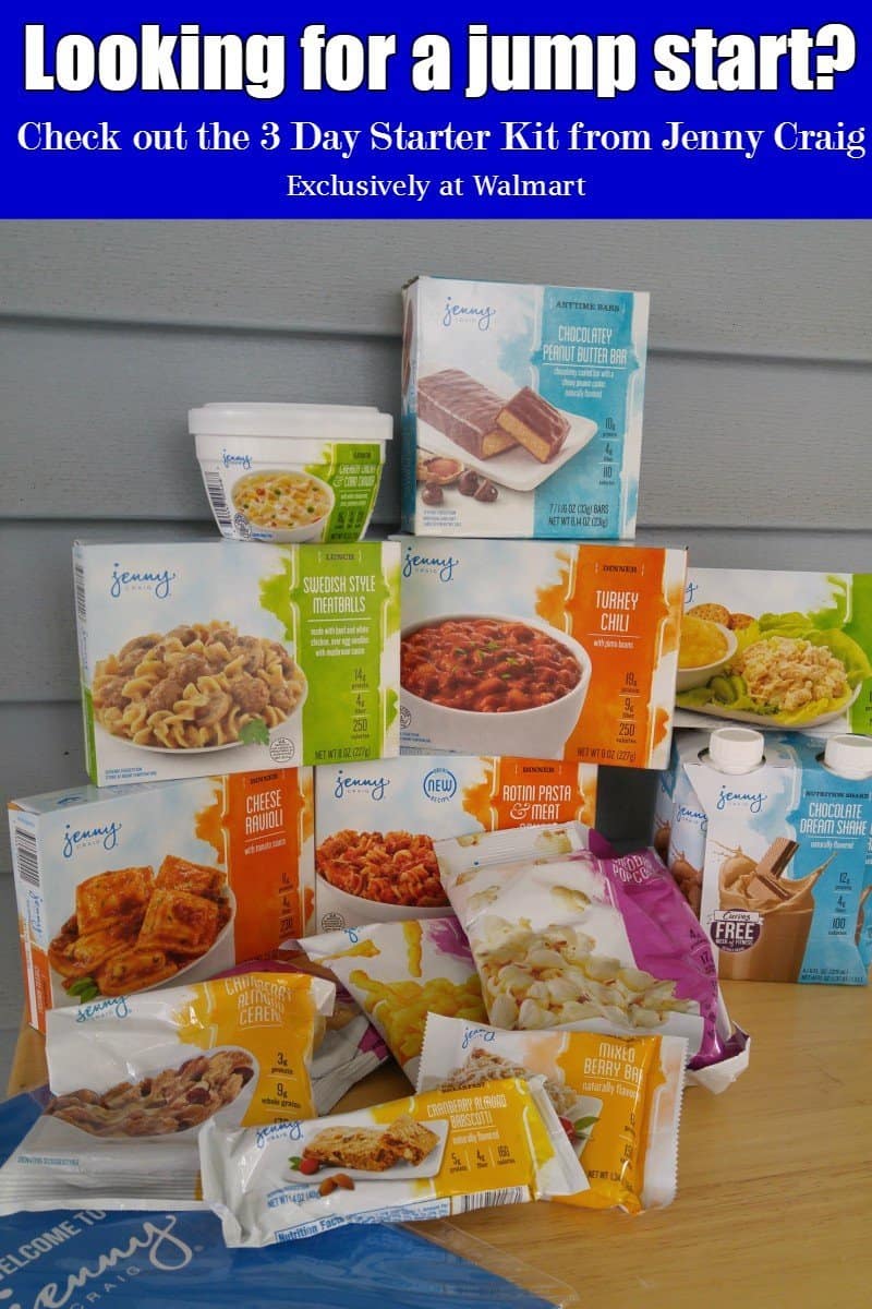 Jenny Craig 3 Day Weight Loss Starter Kit - a great way to kick start your weight loss and try out the Jenny Craig program