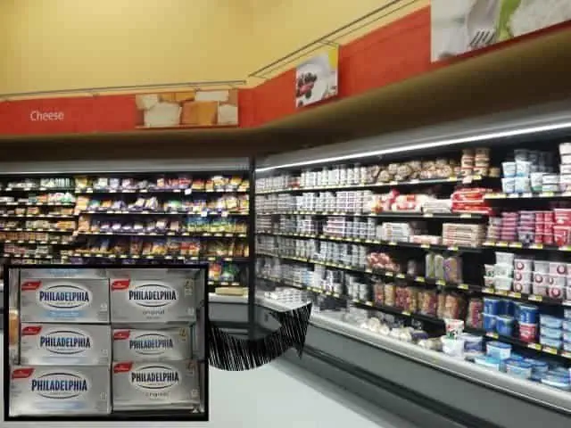 Kraft Philadelphia Cream Cheese at Walmart