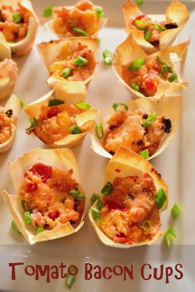 Tomato Bacon Cups Recipe
