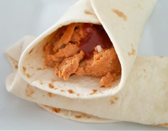 Make your own Taco Bell Bean Burritos with homemade refriend beans
