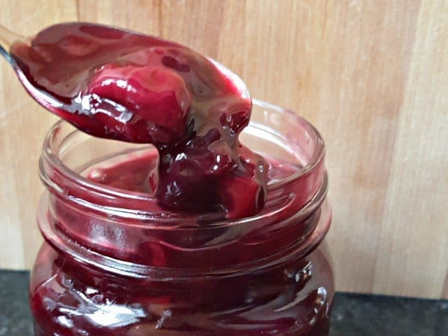 Delicious homemade cherry syrup
