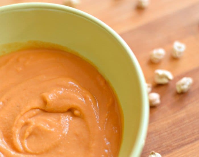 Instant pot chickpea tomato soup vegan