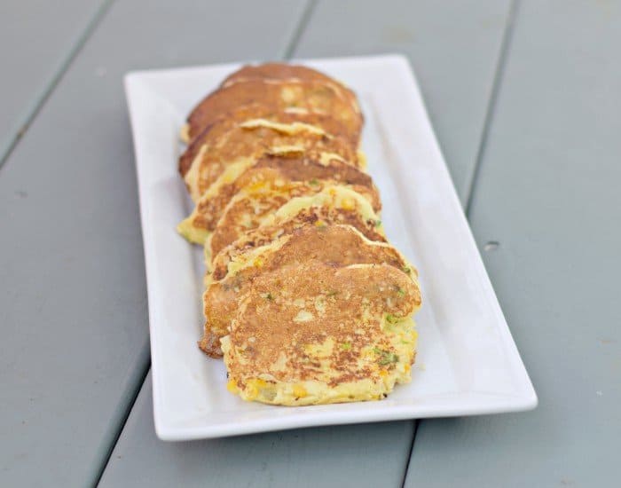 Homemade gluten free corn fritters recipe