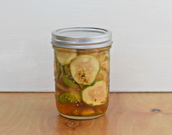 Homemade bread and butter pickles recipe