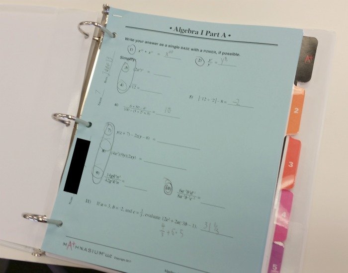 Initial Mathnasium Assessment