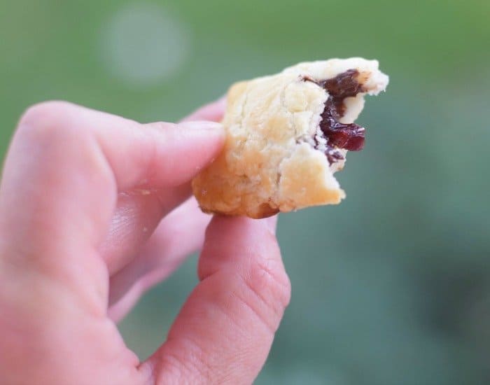 Make dessert empanadas with leftover pie crust