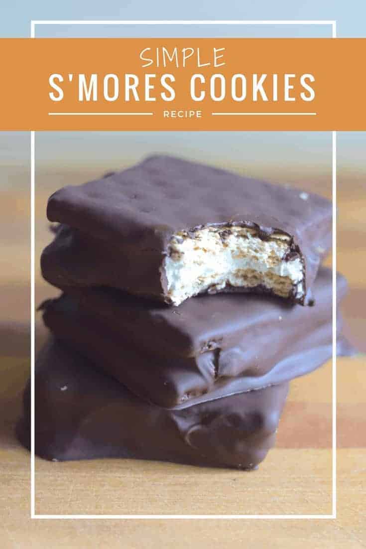 These simple s'mores cookies are a perfect summer dessert recipe. They taste better than the Girl Scout S'mores Cookies. Make this summer dessert recipe with homemade marshmallow fluff or store bought. Bring this traditional summer dessert to a BBQ or enjoy these no bake cookies the next time you have a s'mores craving