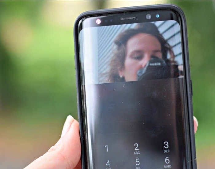 Samsung Galaxy S8 Iris Scanner