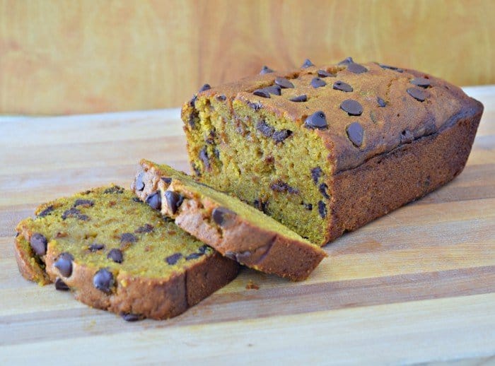 Enjoy delicious from scratch pumpkin bread