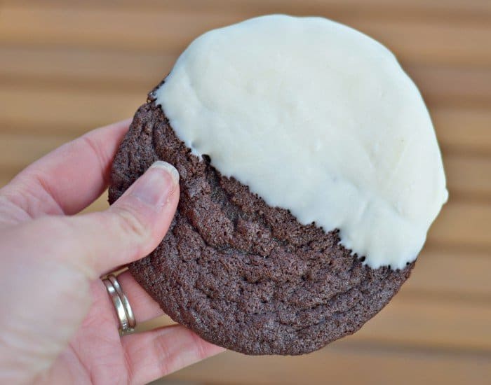Perfect white chocolate dipped cookie recipe