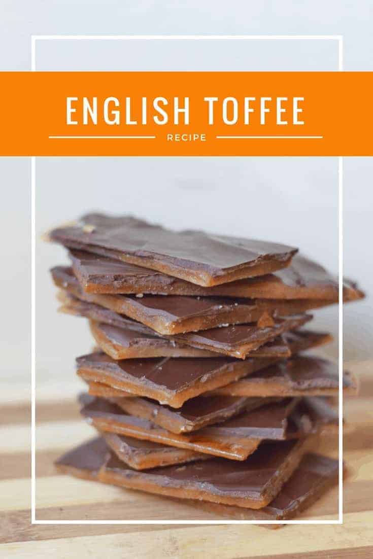 Homemade English Toffee Recipe - naturally gluten free and nut free dessert