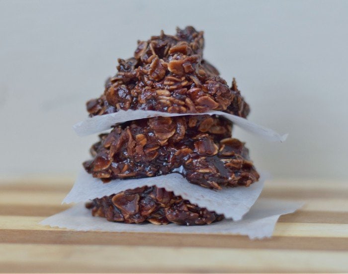 No bake reindeer poop cookies for Santa