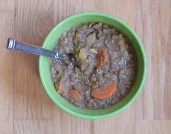 Simple healthy winter dinner
