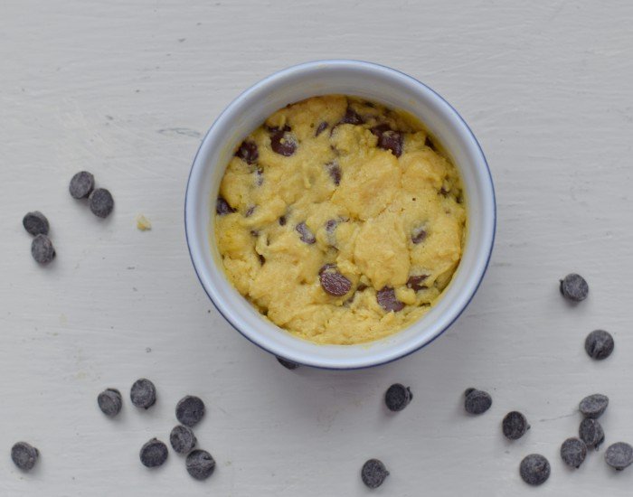 Microwave chocolate chip cookie recipe