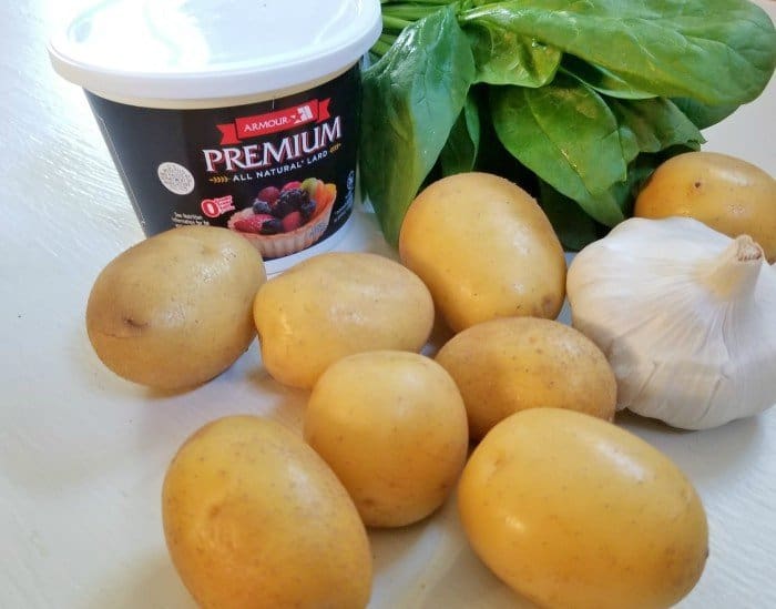 Ingredients for Oven Roasted Potatoes