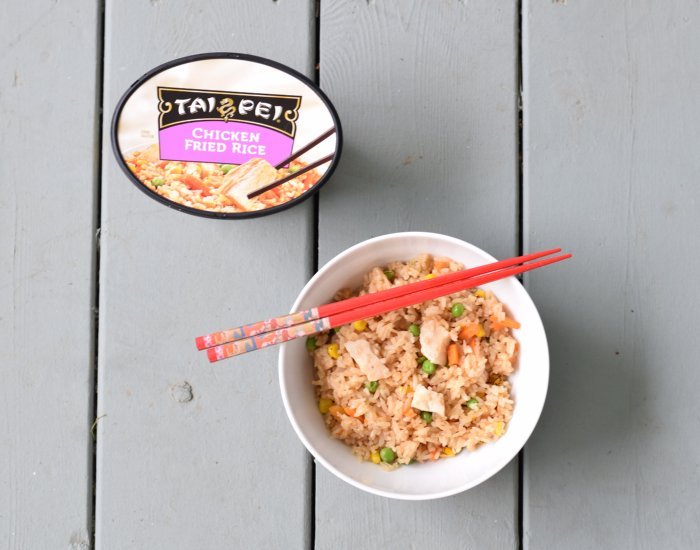 Delicious chicken fried rice