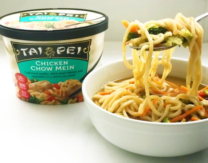 Instant Chicken Chow Mein Noodles Soup