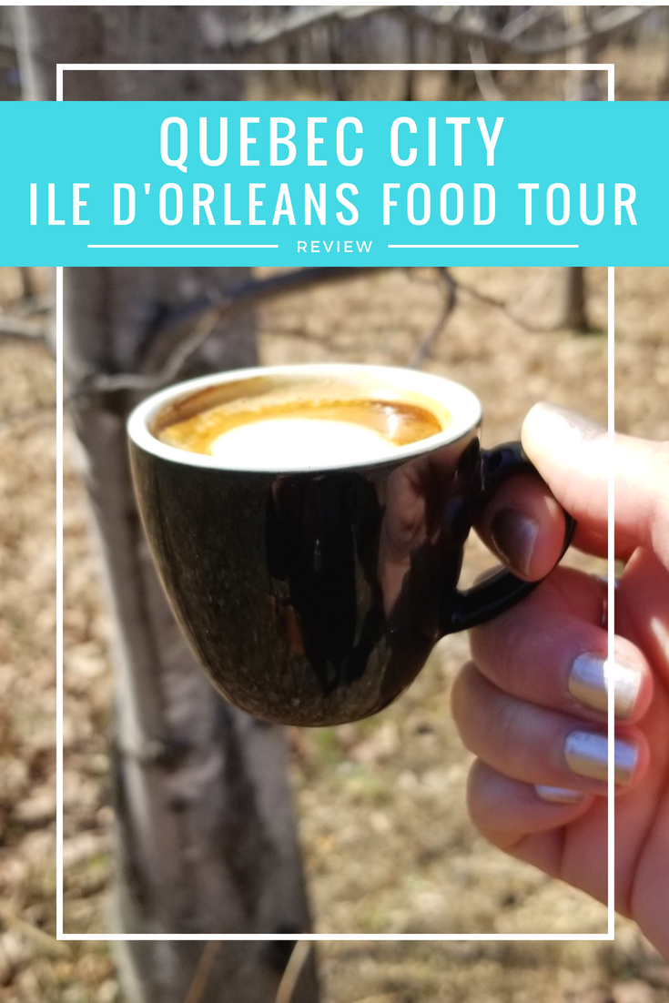 Quebec City Island Food Tour review. Check out Ile D'Orleans with this family friendly 5 stop food tour on a bus - no walking!